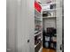 Organized closet with shelving for storage at 2309 Yancey St, Raleigh, NC 27608