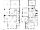 Detailed floor plan showcasing layout of living spaces, bedrooms, kitchen, and outdoor areas at 2309 Yancey St, Raleigh, NC 27608