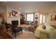 Inviting living room features a fireplace, comfortable seating, and hardwood floors at 2901 Market Bridge Ln # 203, Raleigh, NC 27608