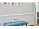 Welcoming entryway featuring a cushioned bench and tasteful decor at 2916 Reynolda Cir, Durham, NC 27712