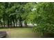 Lush green yard filled with mature trees in a desirable neighborhood at 2921 Imperial Oaks Dr, Raleigh, NC 27614
