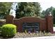 Calloway on the Green community entrance sign with brick facade at 2921 Imperial Oaks Dr, Raleigh, NC 27614