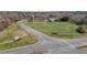 Expansive aerial view of the property with fields and surrounding landscape at 3 Yancey, Pittsboro, NC 27312