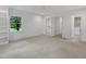 Bedroom including built-in shelving, two doorways, and a window at 3 Yancey, Pittsboro, NC 27312