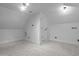 Bonus room featuring neutral paint, neutral carpet, recessed lighting, and a closet at 3323 Cheswick Dr, Raleigh, NC 27609