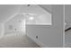 Spacious bonus room featuring neutral carpet, recessed lighting and crisp, neutral paint at 3323 Cheswick Dr, Raleigh, NC 27609