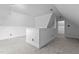 This bonus room features neutral paint, neutral carpet, and an open concept at 3323 Cheswick Dr, Raleigh, NC 27609