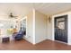 Inviting covered front porch with a comfortable seating area and a view of the neighborhood at 405 Challenge Rd, Raleigh, NC 27603