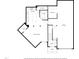 Basement floor plan includes kitchen, storage, bath, Gathering room, foyer, porch, and garage at 4802 Glenmist Ct, Raleigh, NC 27612