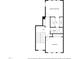 Second floor plan featuring a primary bedroom, bathroom, bedroom, walk-in closets, and hall at 4802 Glenmist Ct, Raleigh, NC 27612