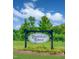 Brantley Ridge community sign amid lush green landscape and manicured flowerbeds at 50 Moonraker Dr, Spring Hope, NC 27882