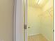 Walk-in closet with a single rack, ready for organization at 5535 Spindlewood Ct, Durham, NC 27703