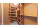 Spacious walk-in closet with built-in shelving and ample storage space at 5535 Spindlewood Ct, Durham, NC 27703