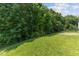 View of lush backyard, perfect for outdoor activities at 5940 Brambleton Ave, Raleigh, NC 27610