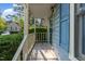 Cozy porch, perfect for relaxing outdoors, with lovely garden views at 6513 Hearthstone Dr, Raleigh, NC 27615
