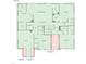 Upstairs floor plan showing the primary bedroom, secondary bedrooms, and bathrooms at 10 Stillwood Ct, Clayton, NC 27520