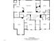 Upstairs floor plan showing bedrooms, bathrooms, laundry room and walk-in closets at 10 Stillwood Ct, Clayton, NC 27520