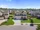 Beautiful two-story home with a two car garage, landscaped front yard, and inviting curb appeal at 109 Obsidian Dr, Holly Springs, NC 27540