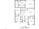 Layout of the second floor of the home featuring the Primary Suite, bedrooms, Gathering room and laundry at 109 Obsidian Dr, Holly Springs, NC 27540