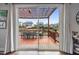View of the outdoor deck, featuring a pergola and dining set, perfect for outdoor entertaining and relaxation at 109 Obsidian Dr, Holly Springs, NC 27540
