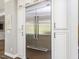 Modern refrigerator seamlessly integrated with kitchen cabinetry, offering both style and functionality at 1201 Kalworth Rd, Wake Forest, NC 27587
