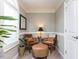 Cozy sitting area with natural light, comfortable seating, and serene atmosphere at 1201 Kalworth Rd, Wake Forest, NC 27587