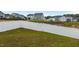 Backyard with white vinyl privacy fence bordering well-maintained grass lawn at 125 Shadowdale Ln, Rolesville, NC 27571