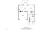 First floor plan detailing the layout of the kitchen, dining area, living room, garage, foyer, and other spaces at 125 Shadowdale Ln, Rolesville, NC 27571