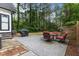 Outdoor patio with barbecue and furniture, perfect for entertaining friends and Gathering at 14 Donnibrook, Fuquay Varina, NC 27526