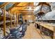 Unfinished attic space revealing exposed beams and ductwork at 174 Tafton Dr, Wendell, NC 27591