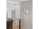 A view of the light fixture and living room at 204 Woodstaff Ave, Wake Forest, NC 27587