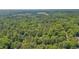 A high aerial view showing a vast wooded area around the property at 207 Old Forest Creek Dr, Chapel Hill, NC 27514
