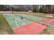 The shuffleboard courts are ready for friendly games, promising hours of fun and recreation for residents at 222 Sagamore Dr, Louisburg, NC 27549