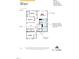 Second floor plan featuring a tray ceiling in the primary bedroom and deluxe bathroom at 2392 Picual Way # 31, New Hill, NC 27562