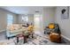 Inviting living room boasting stylish decor, hardwood flooring, and an open layout at 2459 Bay Harbor Dr, Raleigh, NC 27604