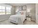Charming bedroom with a cozy bed and cheerful decor, perfect for a peaceful night's sleep at 260 Day Farm Dr, Lillington, NC 27546