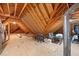 Unfinished attic space ready to be transformed into a bonus room at 3601 Nightfall Ct, Raleigh, NC 27607