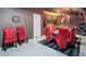 Finished basement game room with poker table, dart board, and arcade games at 3601 Nightfall Ct, Raleigh, NC 27607