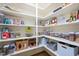 Pantry boasting ample shelving and storage space for organized kitchen essentials and supplies at 3601 Nightfall Ct, Raleigh, NC 27607