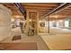 Spacious unfinished basement ready to be transformed into a customized living space at 372 Farnleigh Dr, Chapel Hill, NC 27517
