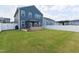 Large backyard showcasing a gazebo with a view of neighboring homes at 3913 Massey Pointe Ct, Raleigh, NC 27616