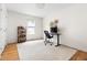 Large office space with great natural light, stylish decor, and great space for working from home at 407 Sparella St, Durham, NC 27703
