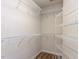 Walk-in closet with wire shelving at 4206 Camden Woods Ct, Raleigh, NC 27612