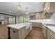 Spacious kitchen with island, modern appliances and open floorplan at 525 Allesandra Dr, Clayton, NC 27527