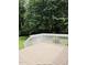 View of the deck overlooking the backyard at 5401 Lower Creek Ct, Apex, NC 27539