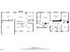 Detailed floor plan showcasing the layout of a spacious two-story home with multiple rooms and ample living space at 5404 Onyx Mill Ct, Raleigh, NC 27616