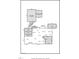 Detailed floor plan showcasing the layout of the home including the kitchen, bedrooms, and living spaces at 5604 Hideaway Dr, Chapel Hill, NC 27516