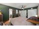 Spacious main bedroom with ensuite bathroom and closet space at 5604 Hideaway Dr, Chapel Hill, NC 27516