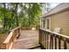 Enjoy a backyard deck perfect for relaxing or entertaining with access to the interior at 5804 Heatherbrook Cir, Raleigh, NC 27612