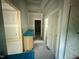 Hallway bathroom with a tiled shower and vanity at 60 Stream View Way, Spring Hope, NC 27882